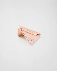 Eternal Gold small triangle brooch in rose gold