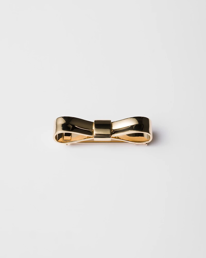Eternal Gold Bow brooch