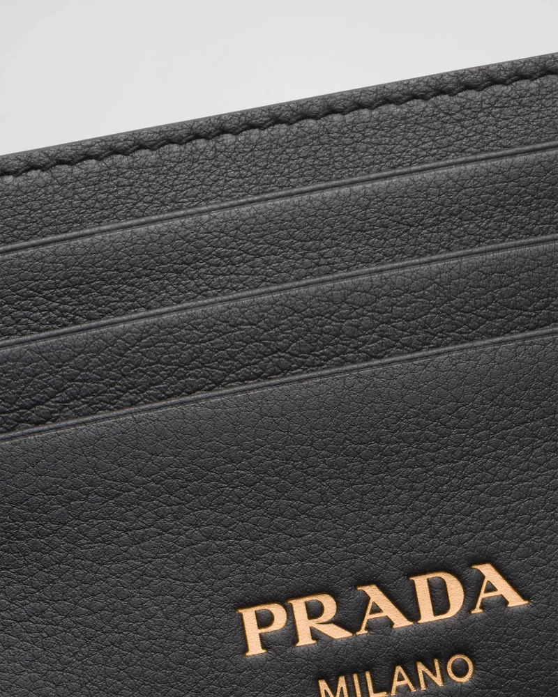 Leather card holder