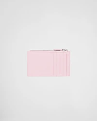 Saffiano leather card holder