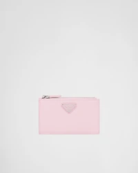 Saffiano leather card holder