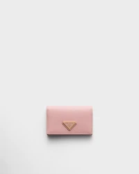 Saffiano leather card holder