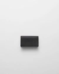 Saffiano leather card holder