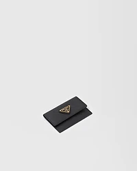 Saffiano leather card holder