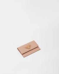 Saffiano leather card holder
