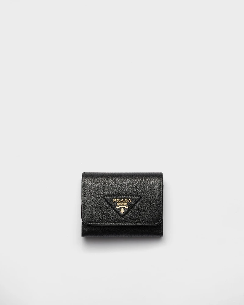 Small leather wallet