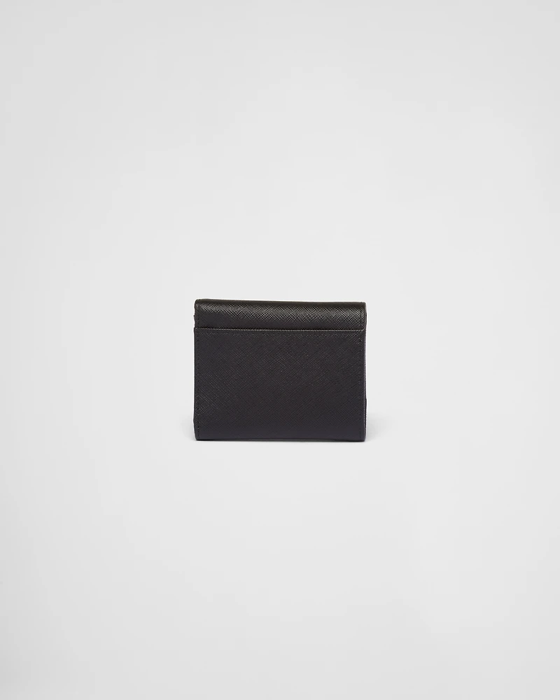 Small Saffiano leather wallet
