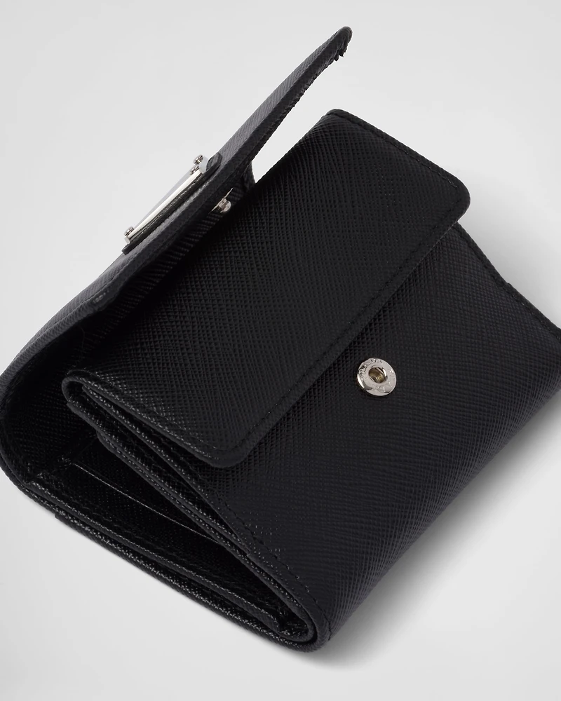 Small Saffiano leather wallet