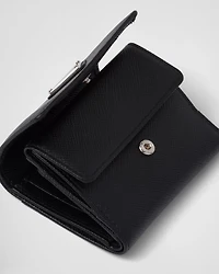 Small Saffiano leather wallet