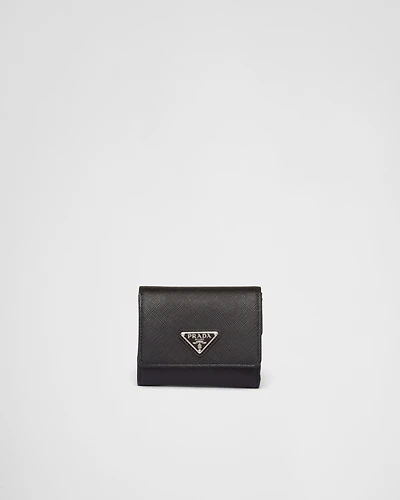 Small Saffiano leather wallet