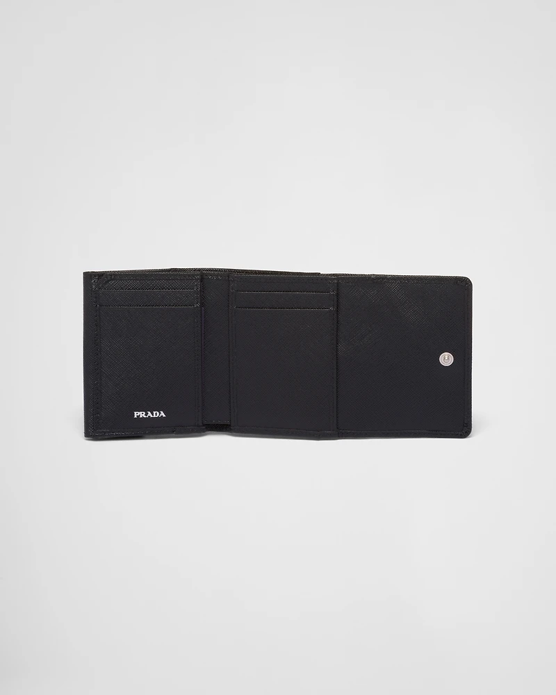Small Saffiano leather wallet