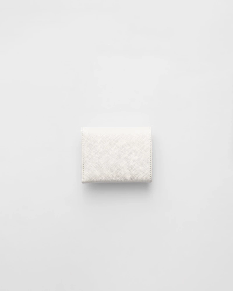 Small Saffiano leather wallet