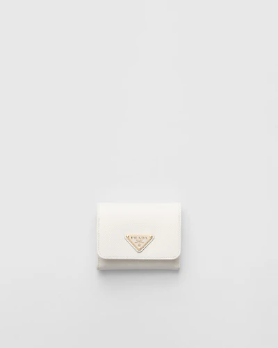 Small Saffiano leather wallet