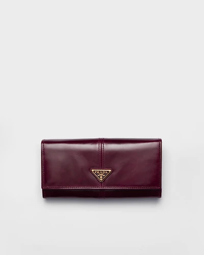 Large leather wallet