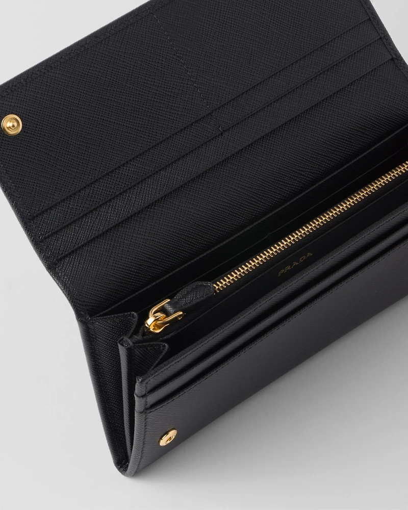 Large Saffiano Leather Wallet
