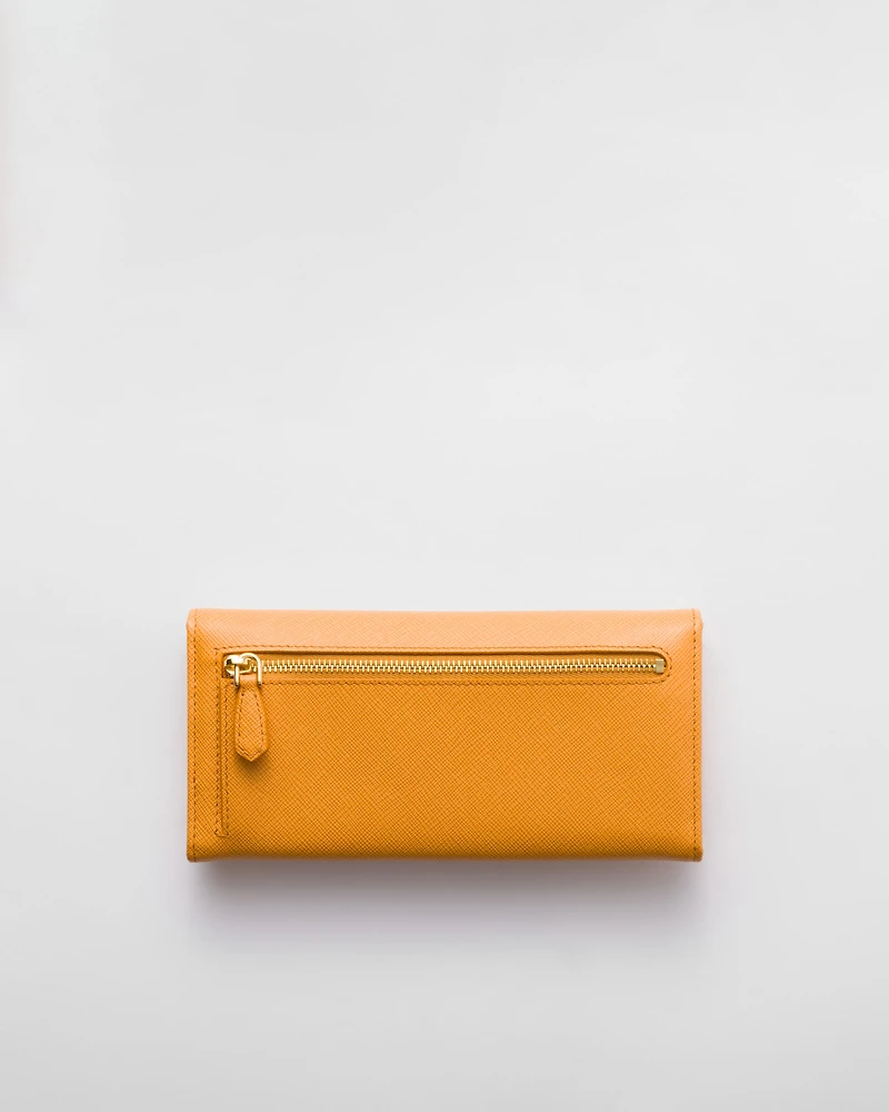 Large Saffiano Leather Wallet