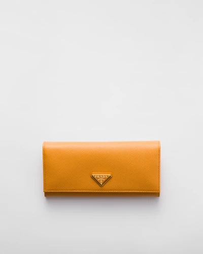 Large Saffiano Leather Wallet