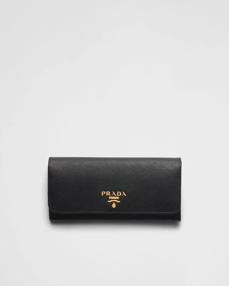 Large Saffiano Leather Wallet