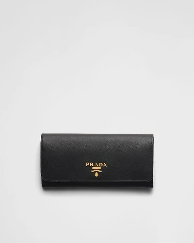 Large Saffiano Leather Wallet