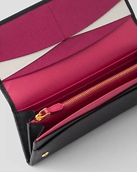 Large Saffiano Leather Wallet