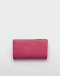 Large Saffiano leather wallet