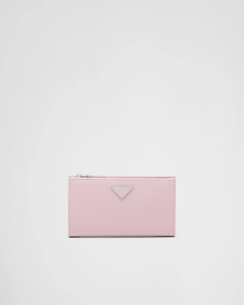 Large Saffiano leather wallet