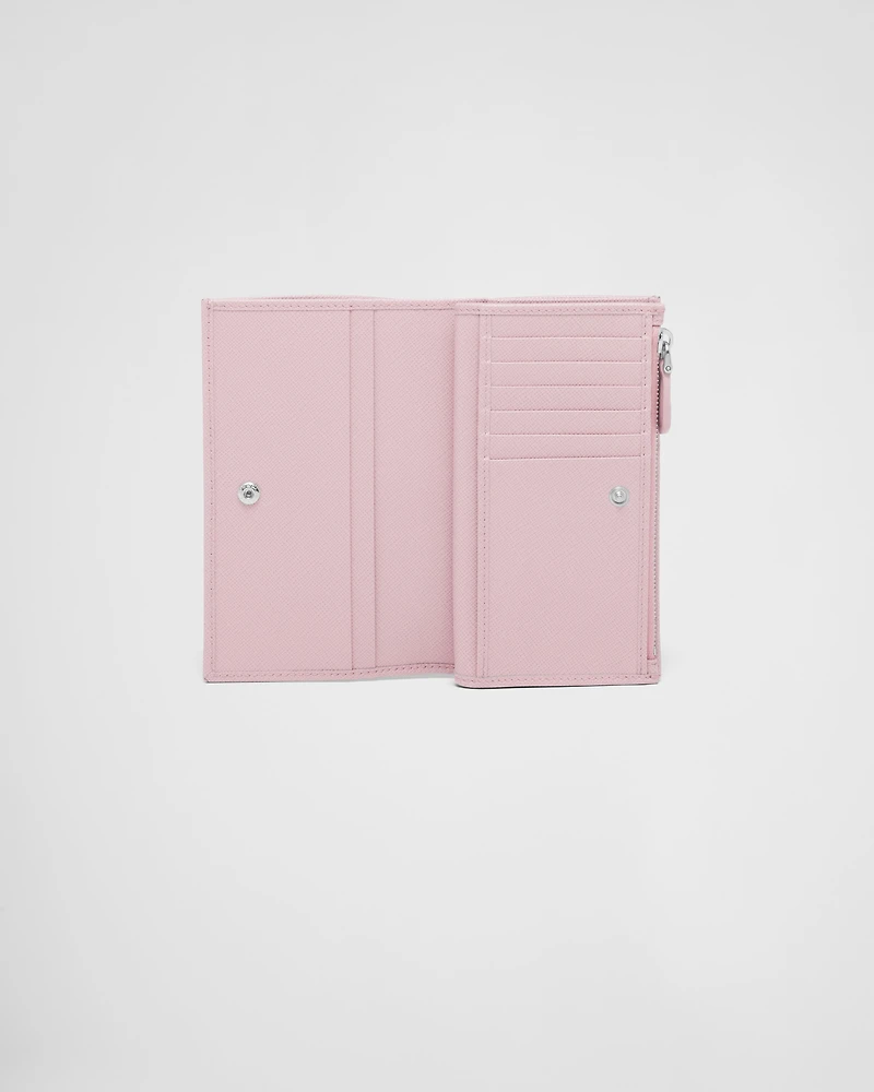 Large Saffiano leather wallet