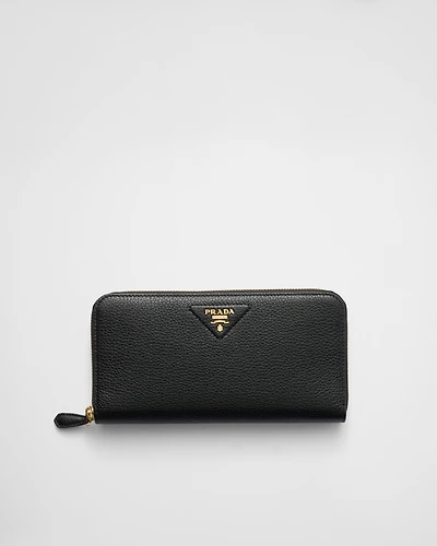 Large leather wallet
