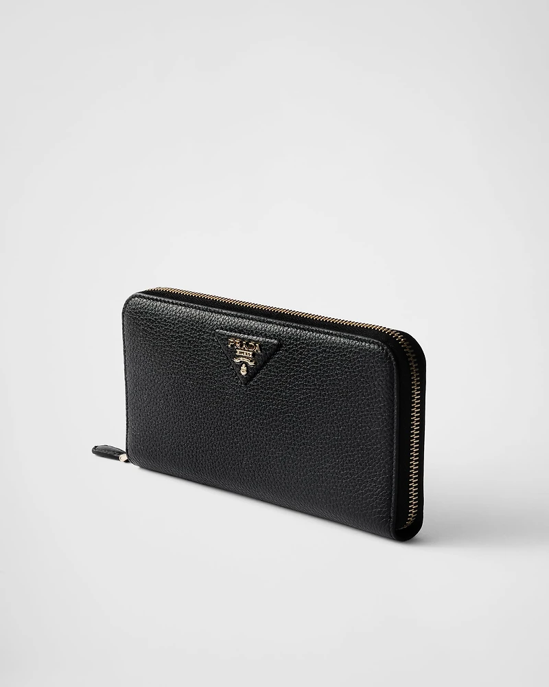 Large leather wallet