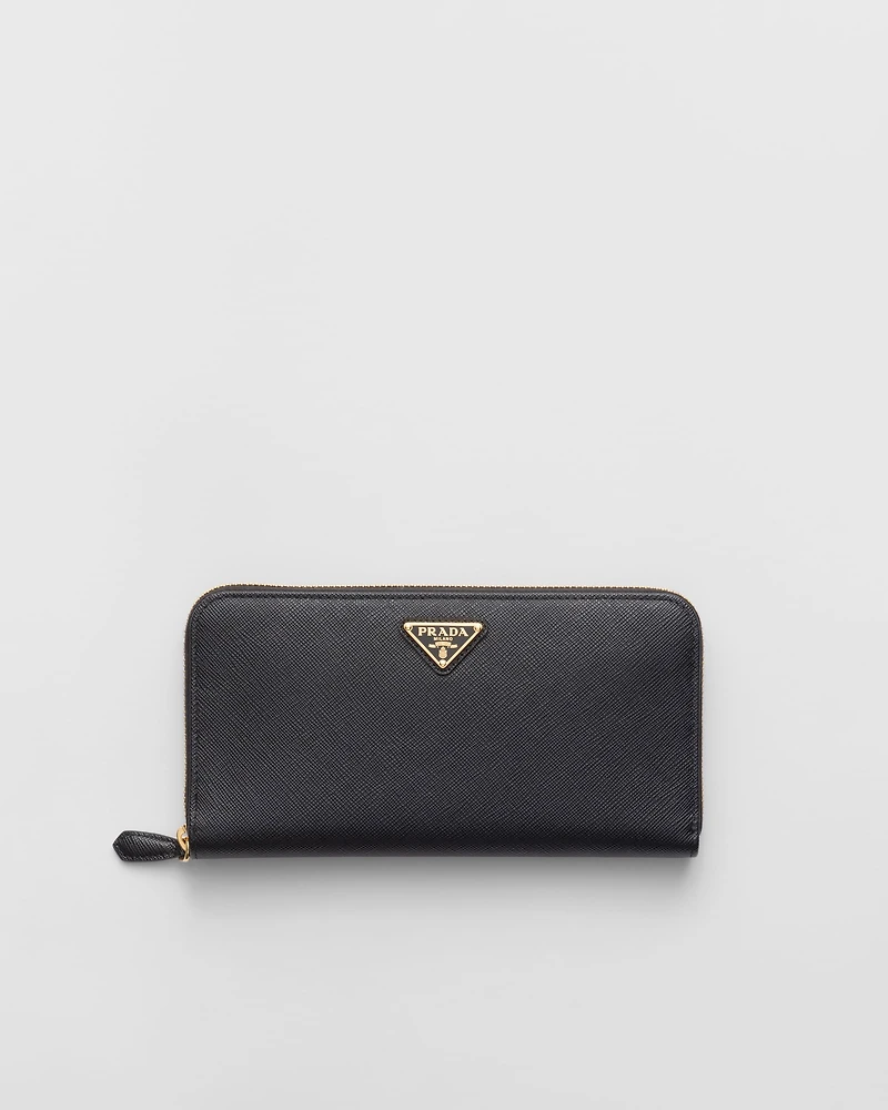 Large Saffiano Leather Wallet