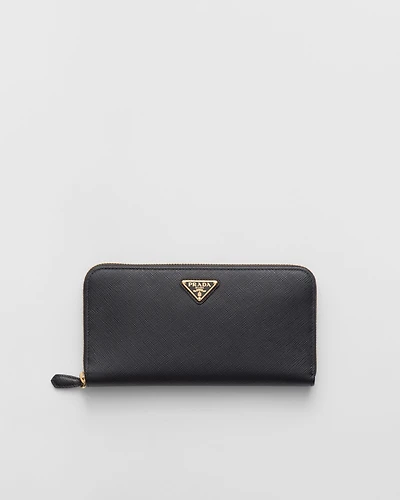 Large Saffiano Leather Wallet