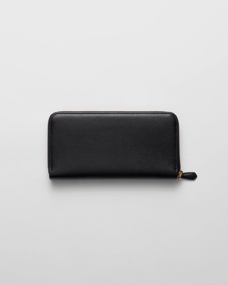 Large Saffiano Leather Wallet