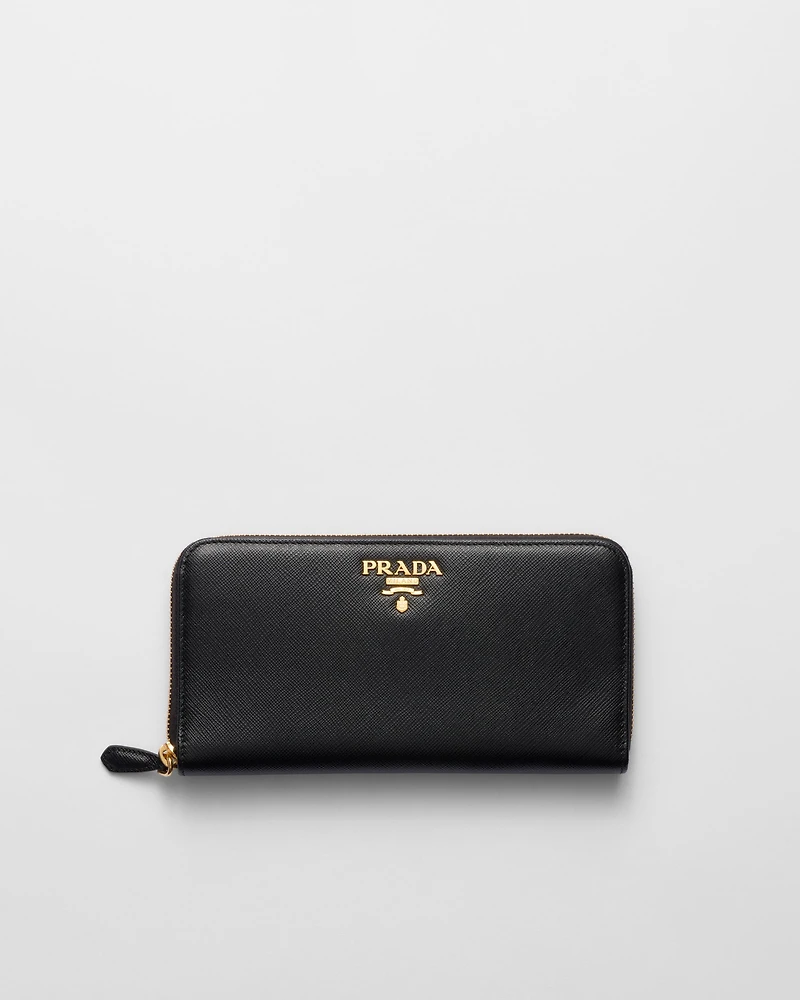 Large Saffiano Leather Wallet