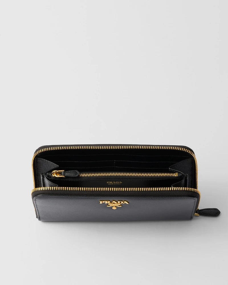 Large Saffiano Leather Wallet