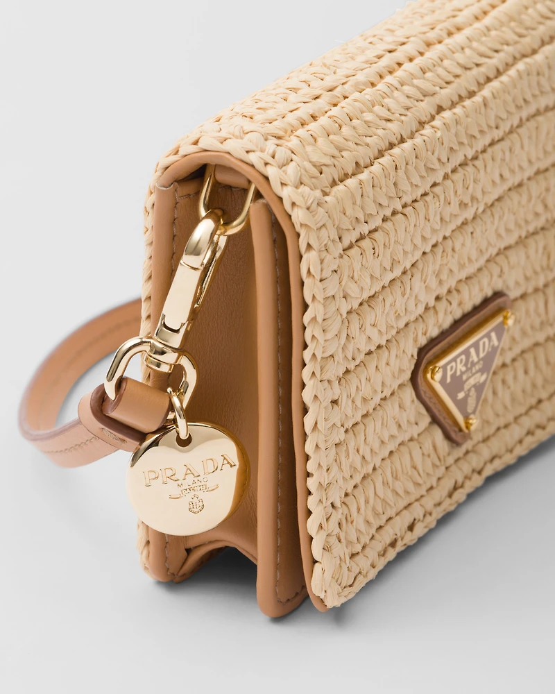 Crochet card holder with shoulder strap