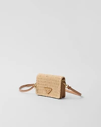 Crochet card holder with shoulder strap