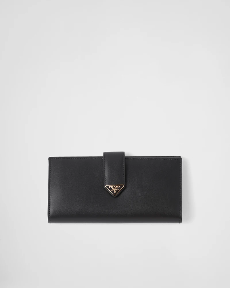 Large leather wallet