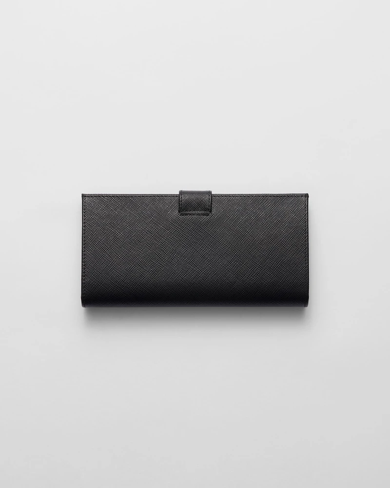 Large Saffiano leather wallet