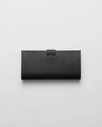 Large Saffiano leather wallet
