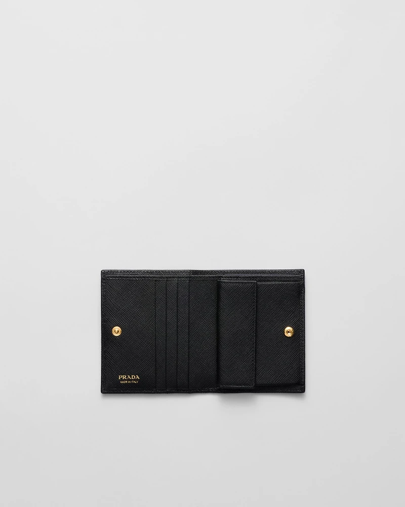 Small Saffiano Leather Wallet