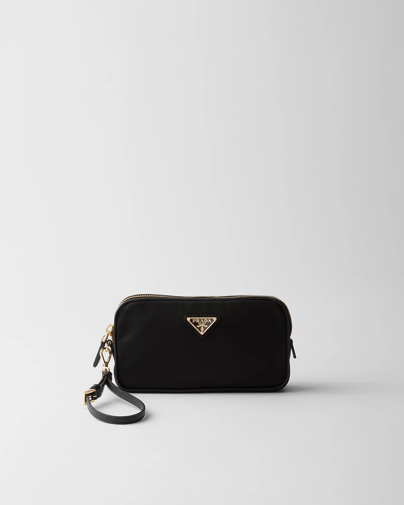 Prada Re-Edition 1978 Re-Nylon and Saffiano leather pouch