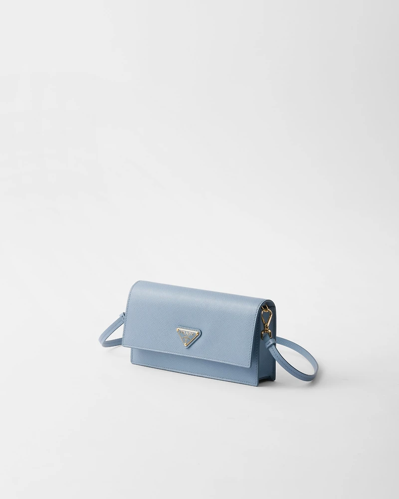 Saffiano leather mini-bag