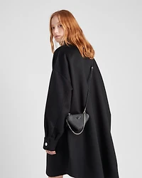 Saffiano leather mini pouch