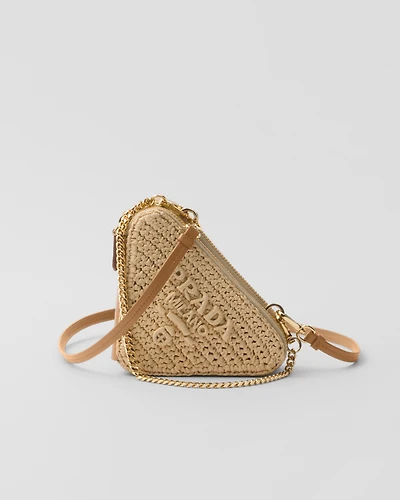 Crochet mini-pouch
