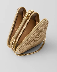 Crochet mini-pouch