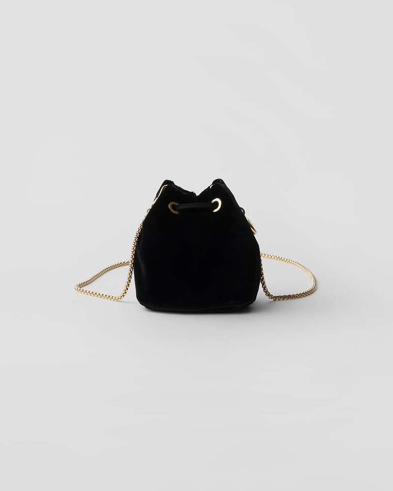 Velvet mini pouch