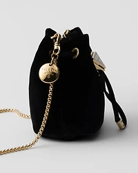 Velvet mini pouch