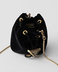 Velvet mini pouch