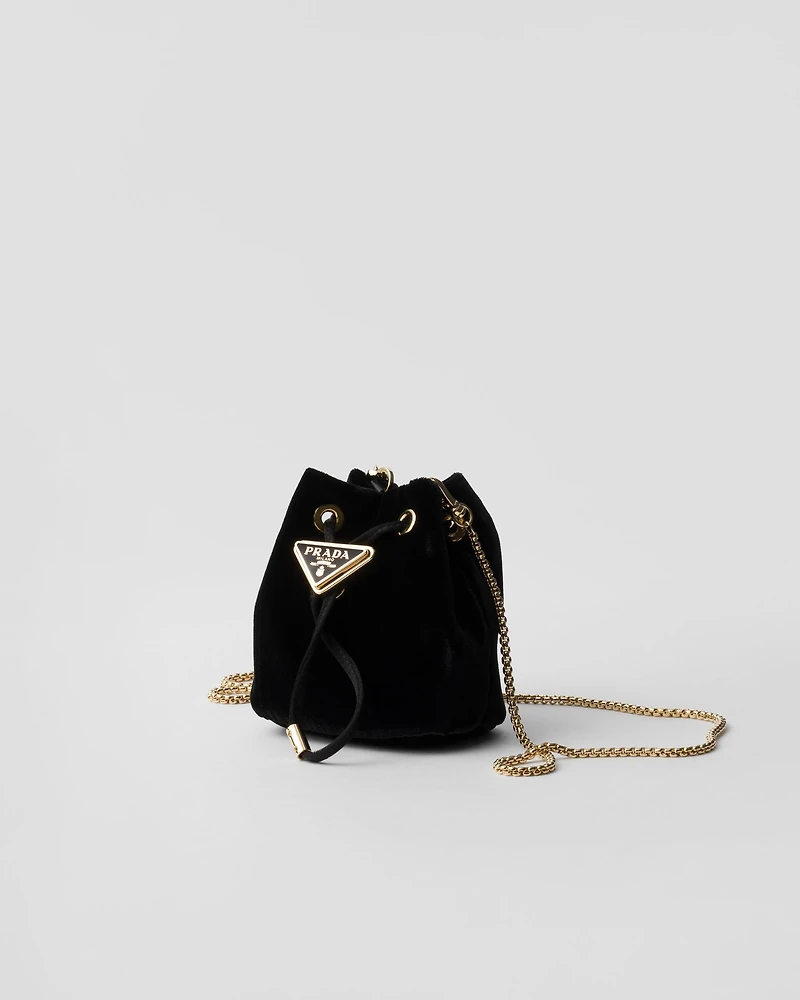Velvet mini pouch