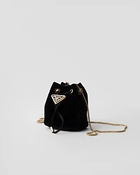 Velvet mini pouch